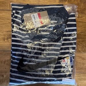 Ryder Cup Bethpage Black 2025 NWT Nike and White Striped Polo Shirt